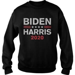 Joe Biden Kamala Harris 2020 Lines Star Sweatshirt